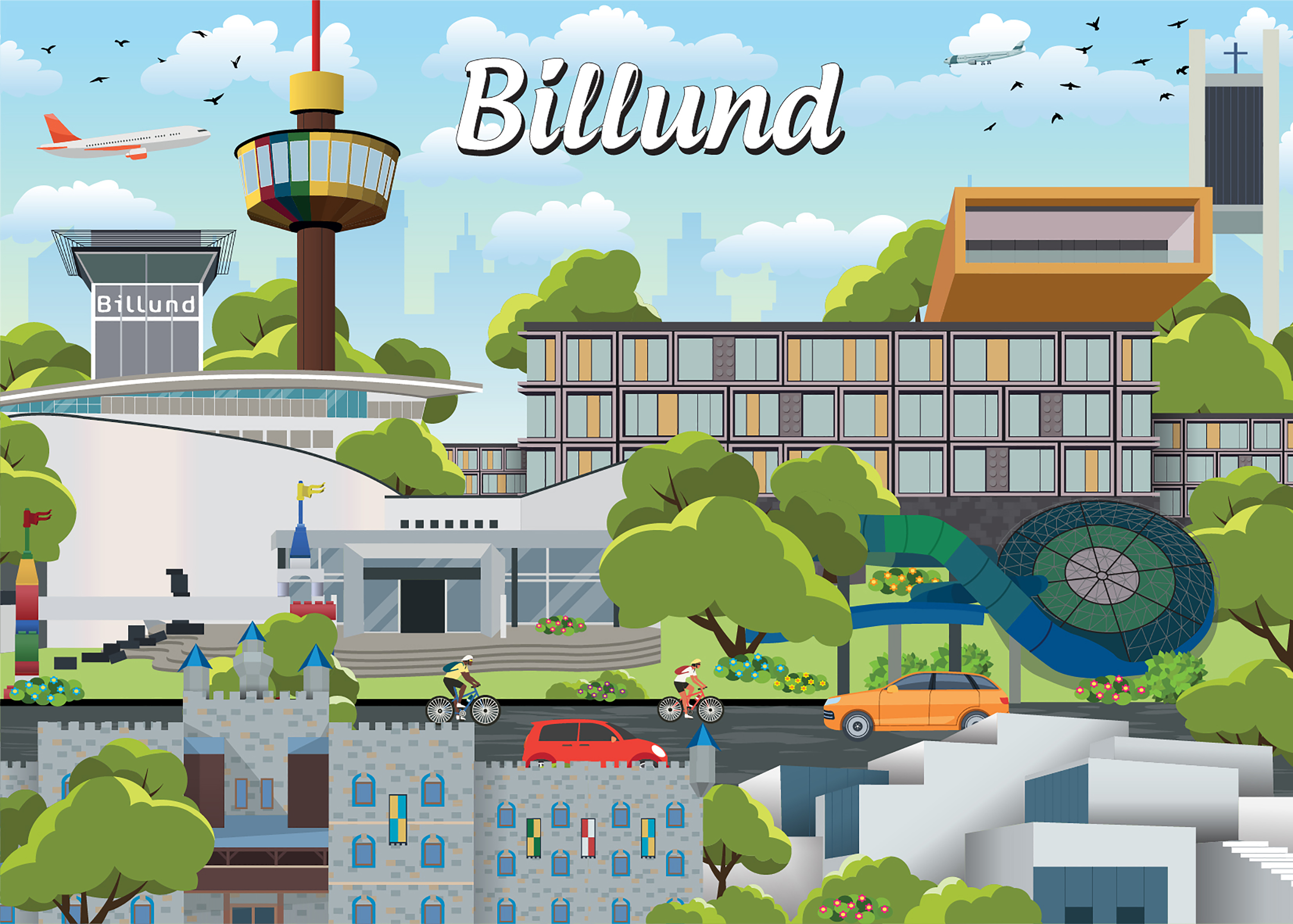Danske byer: Billund, 1000 brikker