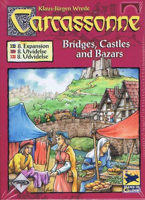 Carcassonne, Bridges, Castles and Bazaars - Dansk