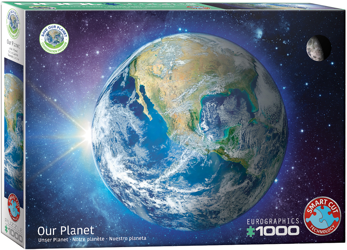 Red Planeten: Jorden - 1000 brikker