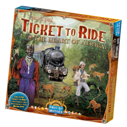 Ticket To Ride: Heart of Africa - Map Collection #3